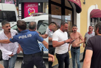 "Ne bakıyorsun?" kavgası! Kaskla saldırdı