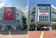 Dev bayrak tabelayı kapattı, adaylar sınava geç kaldı