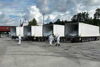 Savaşın asıl yüzü: Yüzlerce cenaze balık istifi teslim edildi