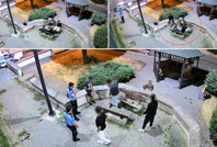 Zabıta affetmedi, ellerine süpürgeyi verdi