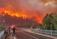 Safranbolu’da orman yangını: 10 köy boşaltıldı