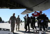 Şehidin naaşı memleketine uğurlandı