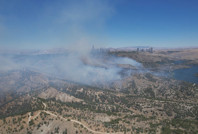ODTÜ'de orman yangını
