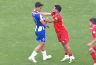 Milli futbolcu çılgına döndü: Hazırlık maçı karıştı!