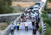 Coni ailesi, katledilen kızları Gülden ve öldürülen tüm çocuklar için yürüdü