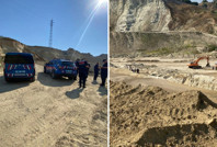 Tonlarca kumun altında kalan işçi öldü