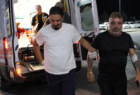 'Yan baktın' tartışmasında silahlar ateşlendi