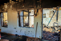 Tek katlı evde çıkan yangında 1 kişi öldü