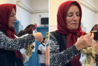 Teyzenin hali sosyal medyayı ayağa kaldırmıştı: O tavuk kurtarıldı