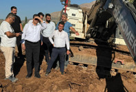 Tutdere'nin ilk durağı içme suyu projesi oldu: İşimizin başındayız