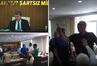 Belediye meclisinde gerilim büyüdü, AKP'liler salonu terk etti