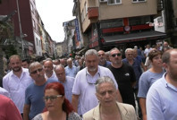 Fındıklı'da Belediye Başkanı Çervatoğlu'na saldırı protesto edildi