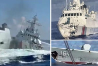 Pasifik'te tehlikeli manevra: İki Çin gemisi çarpıştı