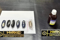 Cinsel organında uyuşturucu ile yakalandı