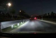 Şov yapan maganda boş arsaya uçtu
