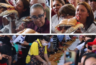 Dünyanın en büyük torta sandviçini yaptılar