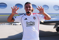 Beşiktaş'ın yeni transferi İstanbul'a geldi