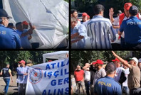 Belediye AKP'ye geçmişti: Polis, işçilerin çadırını söktü