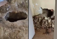 Miras kavgasında başka bir boyut: Ev köstebek yuvasına döndü