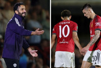 Manchester United rezil oldu: Amorim topun ağzında