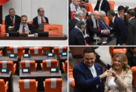 TBMM'deki Filistin özel oturumundan dikkat çeken kareler