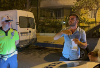 Cezayı yedi, herkesi güldürdü: 'Helal olsun'