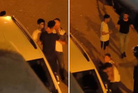 Köşeye sıkıştırdıkları gence dehşeti yaşattılar