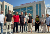 Bungalov mağdurları adliyeye koştu