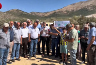 Malatya'da köylülerden taş ocağı protestosu