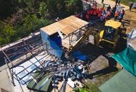 İSKİ önce uyardı, sonra kepçeyle girdi