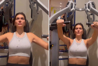 Bergüzar Korel sosyal medyadan paylaştı: Formuna kavuşma süreci başladı