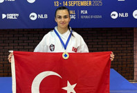 Rizeli Rümeysa, judoda balkan şampiyonu