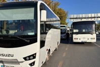 Kurultay davası: Adliye önüne 9 otobüs polis geldi