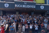 Buca Belediyesi'nde eylem bitti