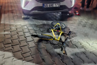 Otomobil bisikletliye çarptı: 11 yaşındaki çocuk ağır yaralı