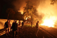 Antalya'da büyük orman yangını