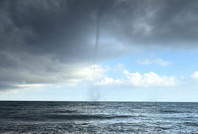 Karadeniz'de hortum kamerada