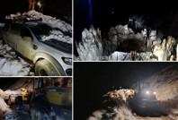 Rize’nin Trovit Yaylası'na bir kez daha çığ düştü