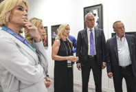 Ceferin'in eşi İstanbul'da sergi açtı