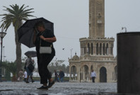 İzmir'de 121 gün sonra yağmur yağdı