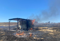 Kulübede çıkan yangında 25 güvercin yanarak öldü
