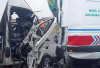 Minibüs ile jandarma aracı kazasında bir can kaybı daha