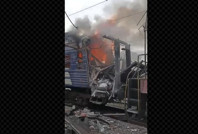 Ukrayna'da tren istasyonuna saldırı: 30 yaralı