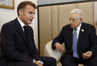 Macron ile Abbas arasında kritik görüşme