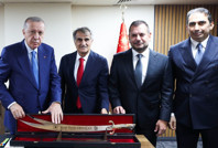 Trabzonspor'dan Erdoğan'a Sürmene kılıcı