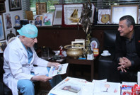 Özgür Özel'den Hikmet Çetin'e ziyaret