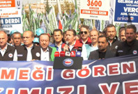 Memurlardan Meclis önünde zam eylemi