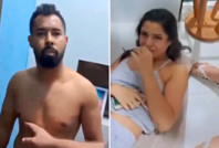 Papaz genç kadınla yarı çıplak yakalandı: Nişanlısı evi bastı