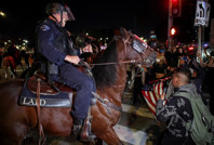 ABD'de halk "Krallara Hayır" eyleminde sokağa döküldü