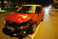 Otomobilin çarptığı yaya öldü